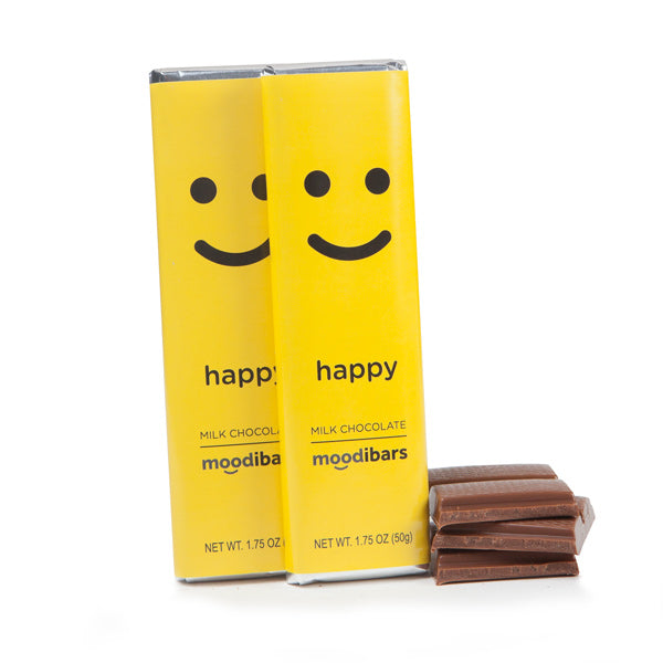 Moodibars - happy - Milk Chocolate Bar 1.5oz