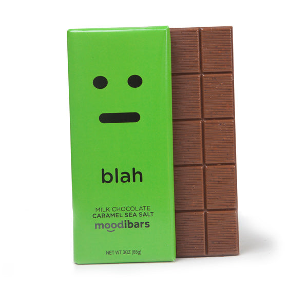 Moodibars - blah - Milk Chocolate Caramel Sea Salt Bar 2.75oz