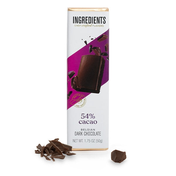 Ingredients - 54% Dark Chocolate Bar 1.5oz