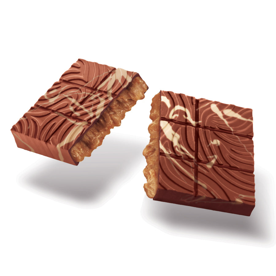 gudlife - Dubai Style Milk Chocolate Cookie Butter Krunch Bar 3oz