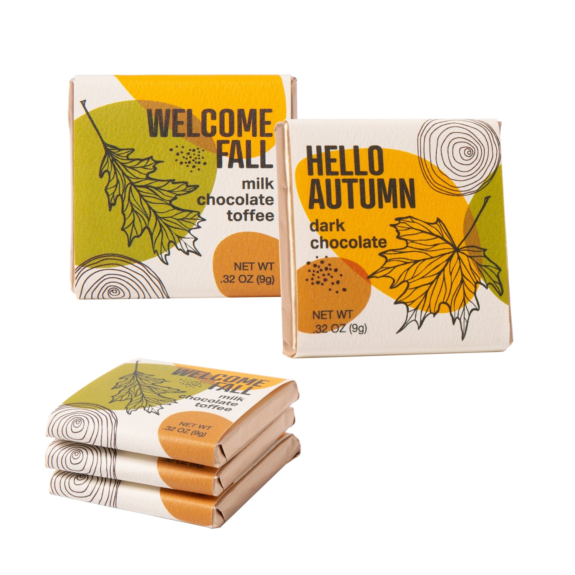 Fall Collection - Fall Deluxe Chocolate Thins 1.75