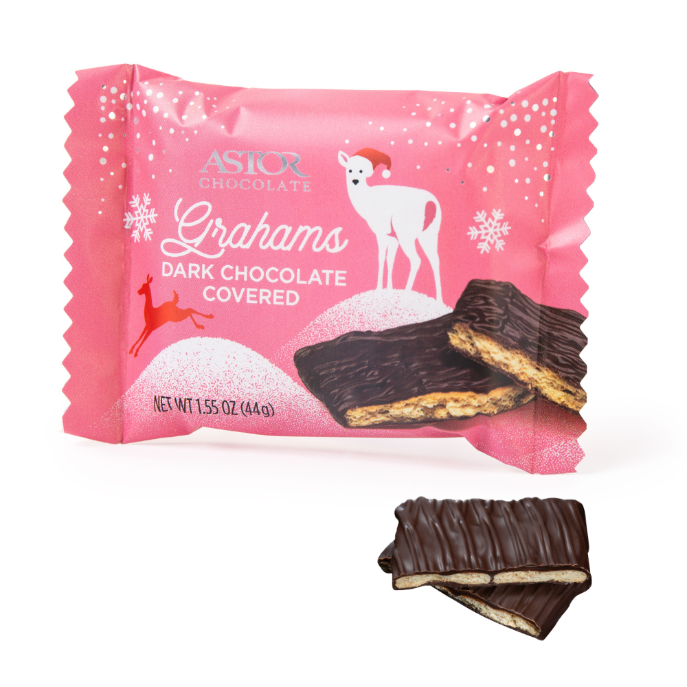 Holiday - Dark Chocolate Covered Grahams 2pc