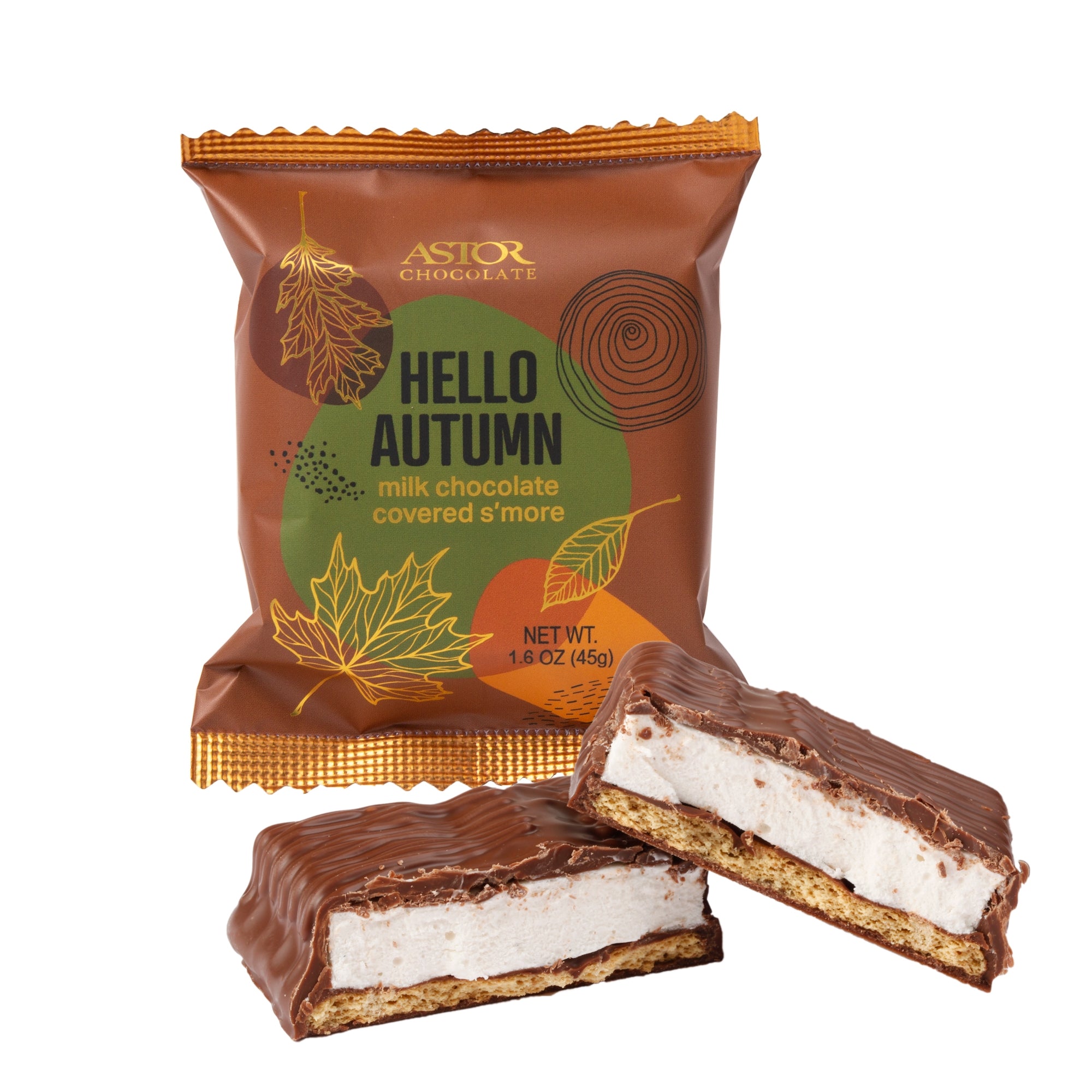Fall Collection - Milk Chocolate Covered S'mores