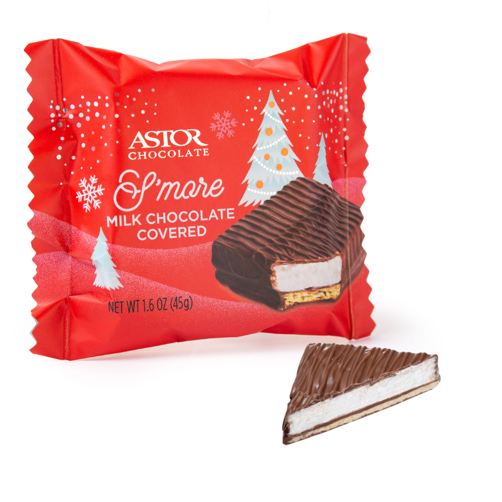 Holiday - Milk Chocolate Covered S'more 1pc