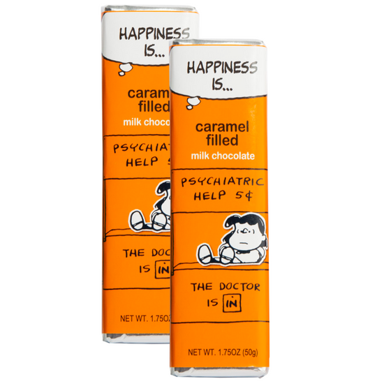 Peanuts - Milk Caramel Filled Chocolate Bar 1.75oz