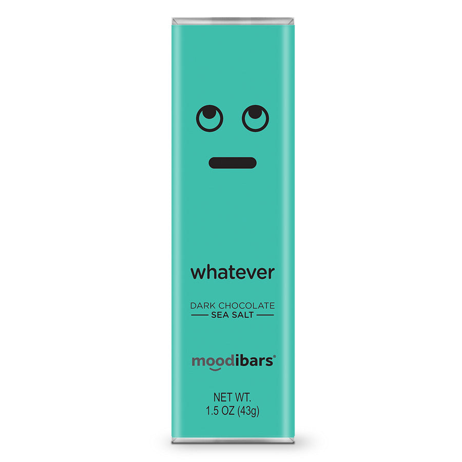 Moodibars - whatever - Dark Chocolate Sea Salt Bar 1.5oz