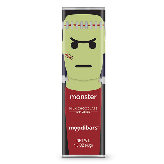 Seasonal Moodibars - monster - Milk Chocolate S&
