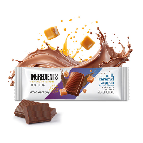 Ingredients - 100 Calorie Milk Chocolate Caramel Crunch Bar