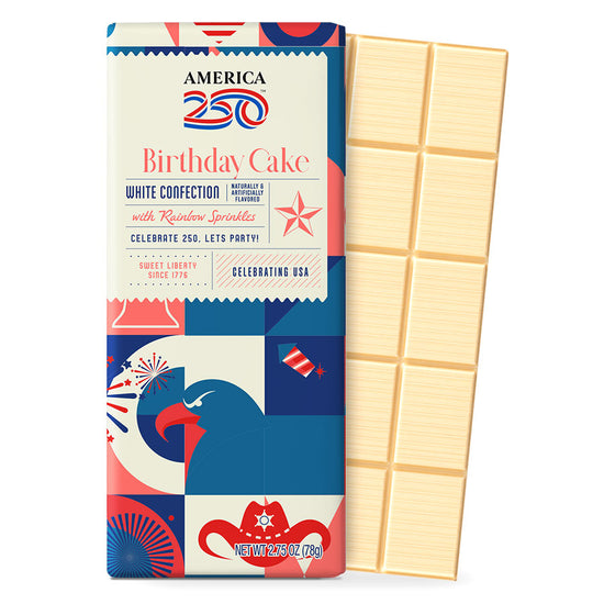 America 250™ - Birthday Cake Confection Bar 2.75oz