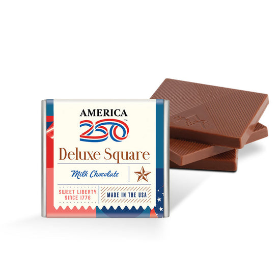 America 250™ - Deluxe Milk Chocolate Thins 1.75"