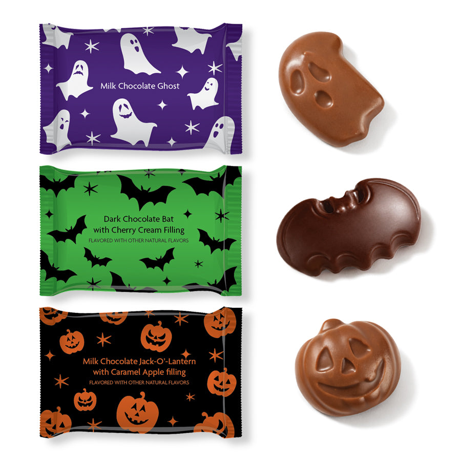 Halloween Chocolate Truffles Tub 120pcs