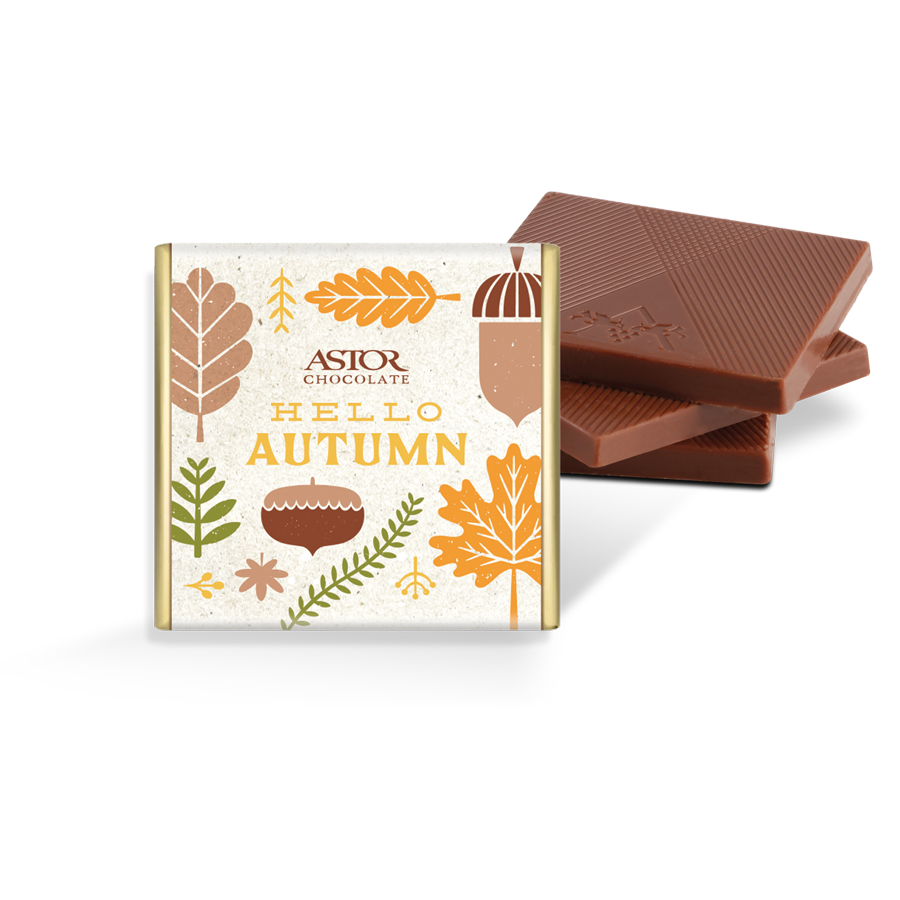 Fall - Milk Chocolate Deluxe Thins 1.75