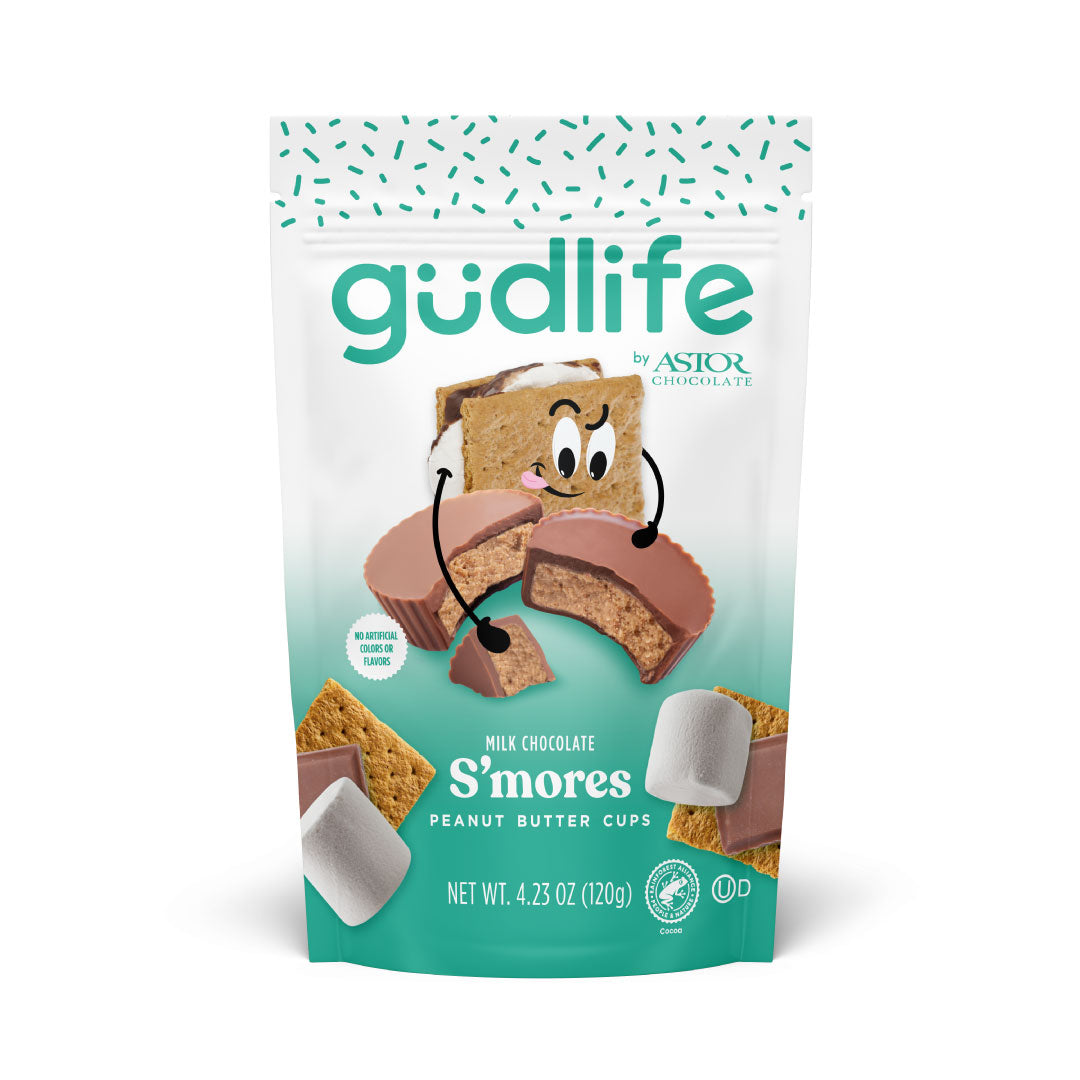 gudlife - Milk Chocolate S'mores Peanut Butter Cups 4.23oz