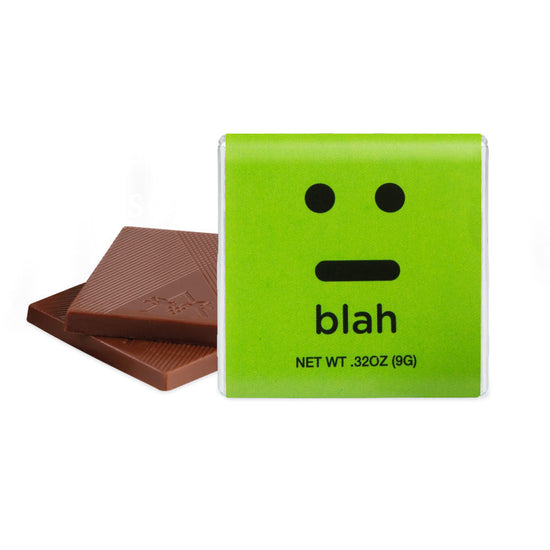 Moodibars - blah - Milk Caramel Deluxe Chocolate Squares 1.75 in.