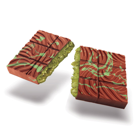 gudlife - Dubai Style Milk Chocolate Pistachio Creme Krunch Bar 3oz