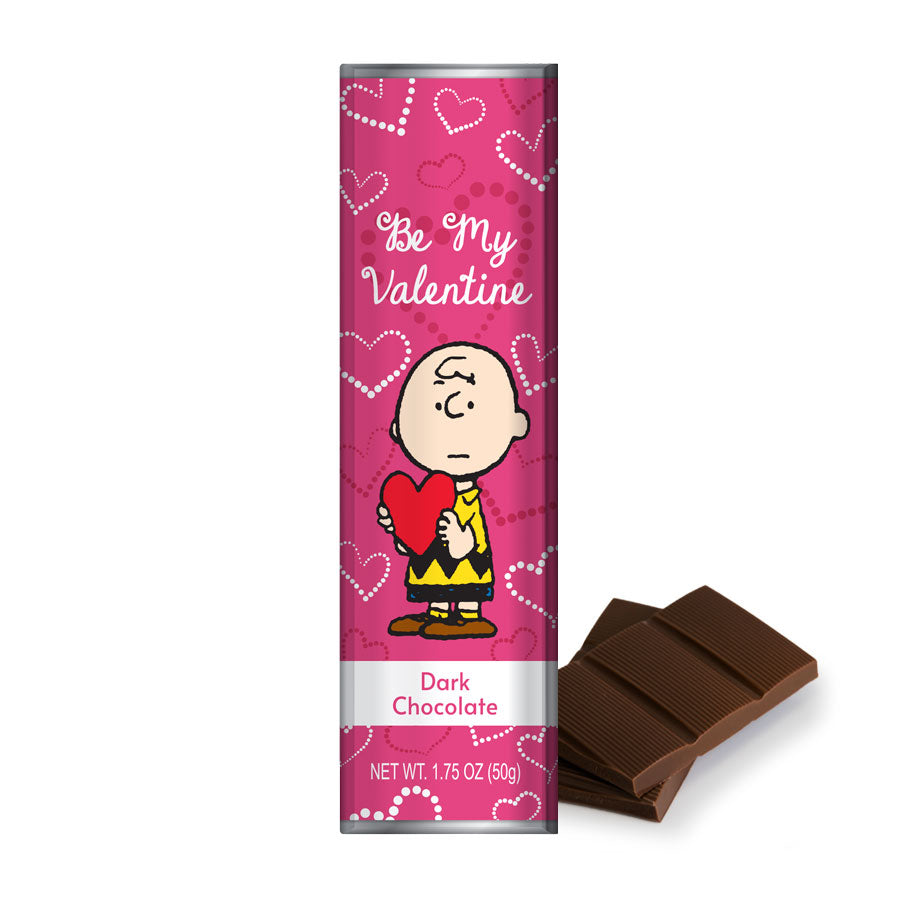 Seasonal Peanuts - Valentine's Day - Dark Chocolate Bar 1.75oz