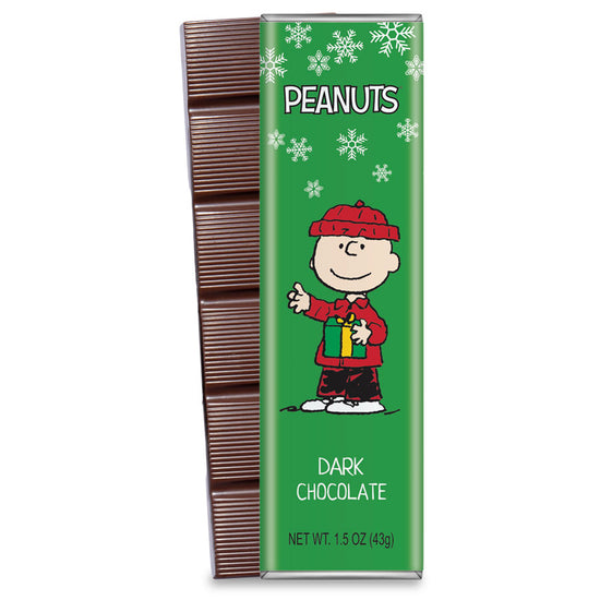 Peanuts ® Holiday - Dark Chocolate Bar 1.5oz