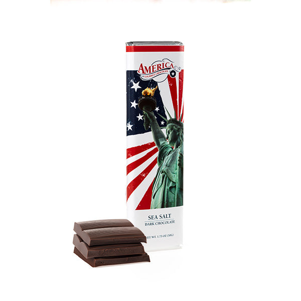 Americana - Dark Sea Salt Chocolate Bar 1.75oz