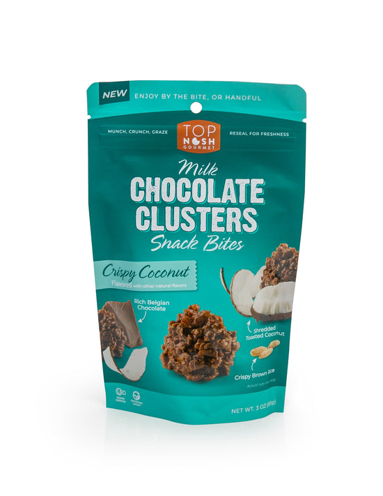 Top Nosh - Crispy Coconut Cluster Bites 3oz