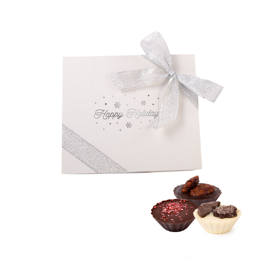 Holiday - Debut Elite with Ribbon & Hot Stamp | Truffle Cups 6pc