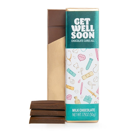 Get Well Soon Milk Chocolate Bar 1.75oz