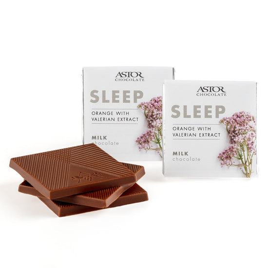 Herbal Collection - Sleep - Orange Valerian Milk Chocolate Deluxe Squares 1.75 in.