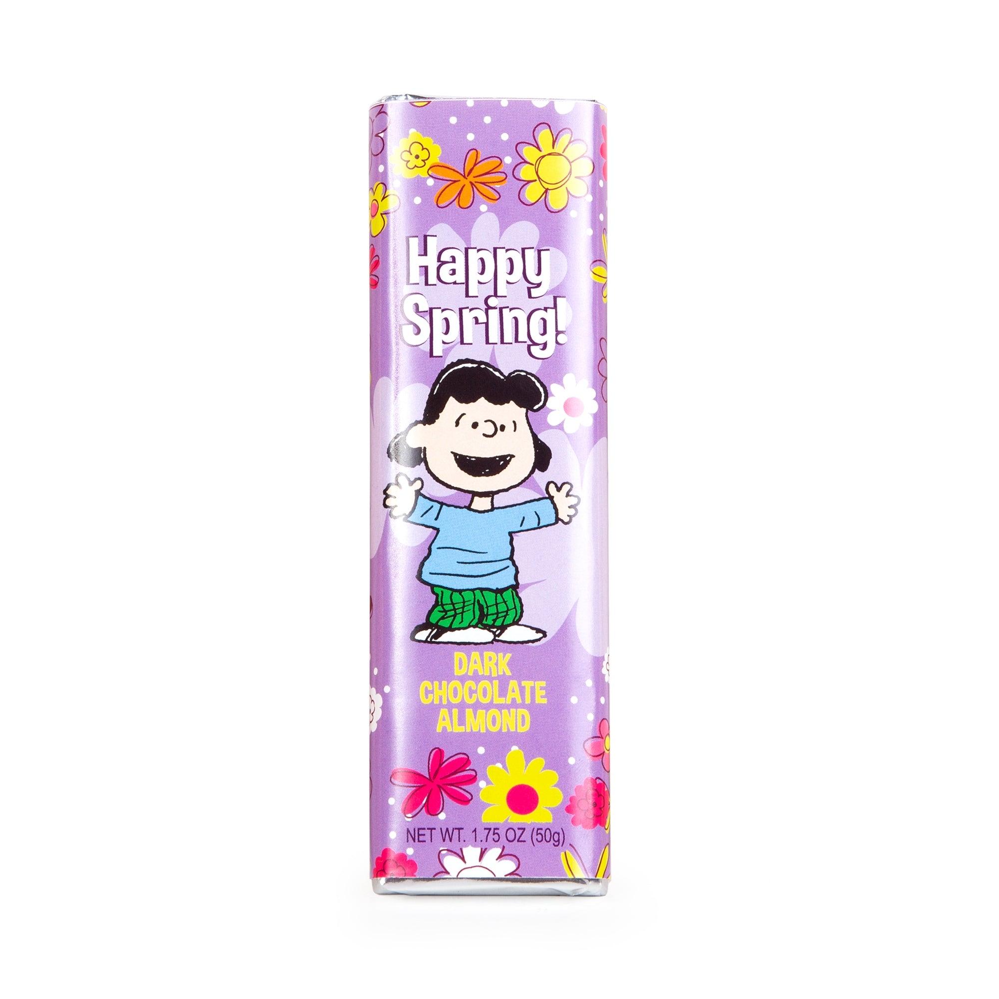 Seasonal Peanuts - Spring - Dark Almond Chocolate Bar 1.75oz