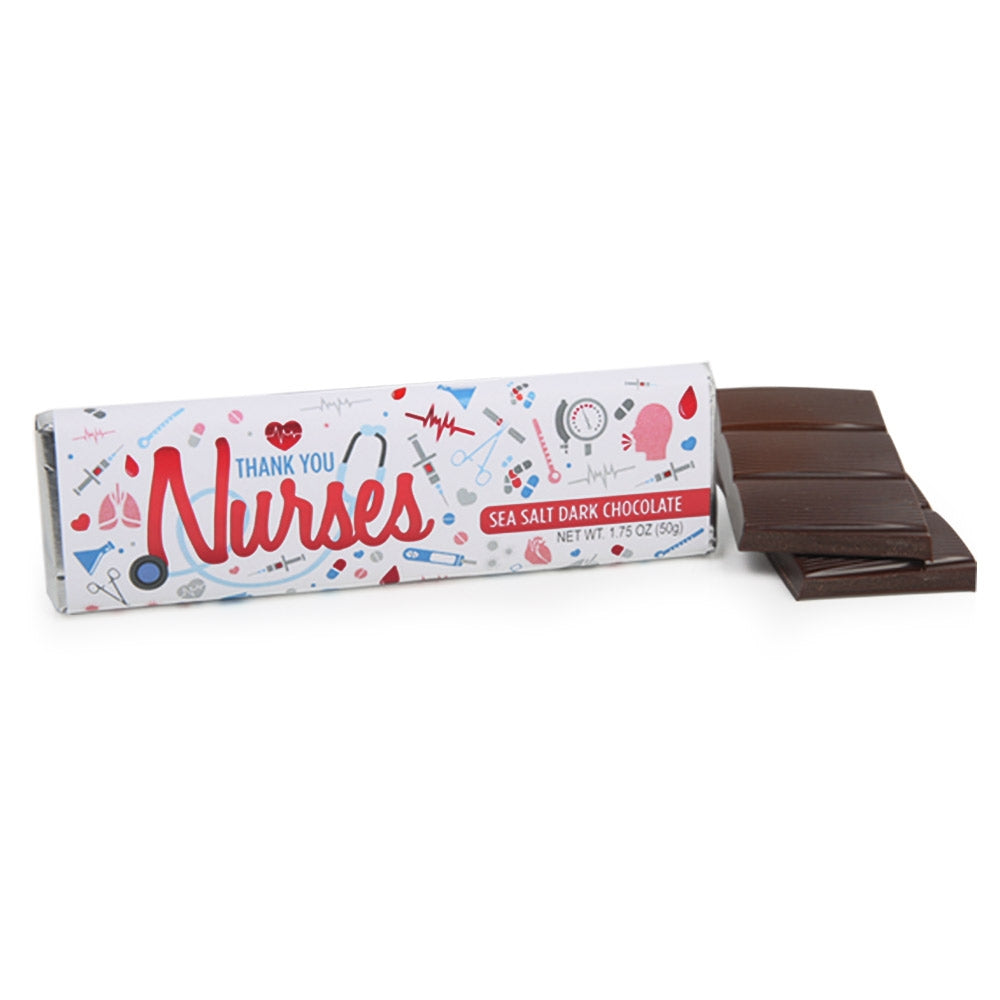 Thank You Nurses - Sea Salt Dark Chocolate Bar 1.75oz