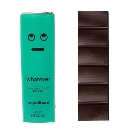 Moodibars - whatever - Dark Chocolate Sea Salt Bar 1.75oz